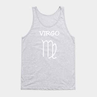 Virgo Zodiac Sign Tank Top